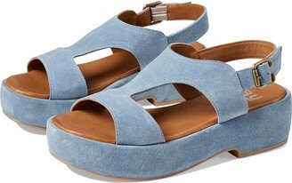 Taylor (Jeans Suede) Women's Wedge Shoes