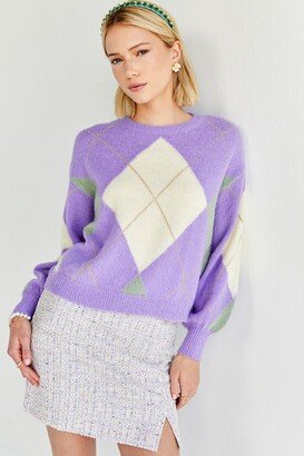 Marianne Argyle Crewneck Pullover