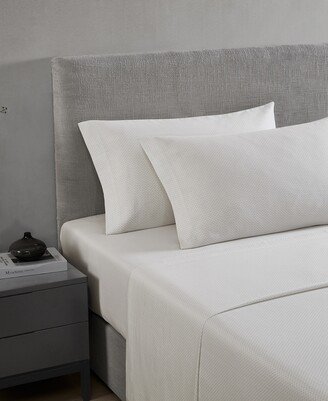 4 Piece Lace Thread Count 800 Sateen Sheet Set, Queen