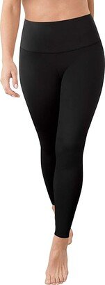 Women's Firm Foundations Shapewear Leggings - Available in Tall DMS085 (Black) Women's Underwear