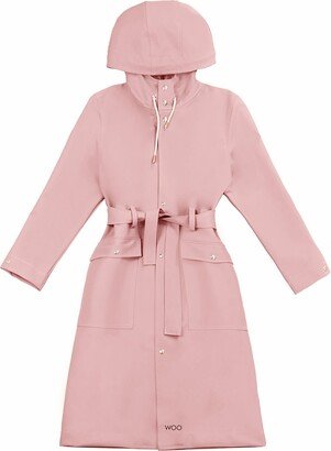 Woo Di Giulia Petronella Sailor Trench Coat - Rose Gold - Unisex - Waterproof