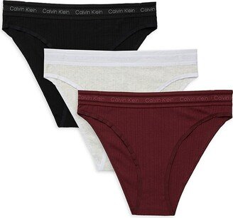 3-Pack Logo Mid Rise Brief