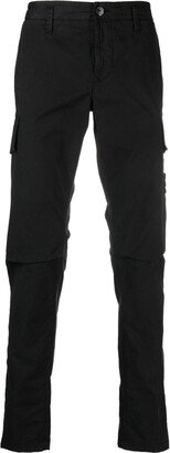 Compass-patch cargo trousers