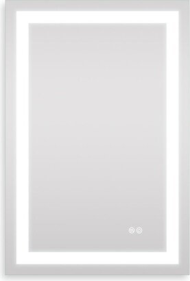 TONWIN LED Lighted Bathroom Mirror with 3 Colors Light Touch Button Anti-Fog-AC