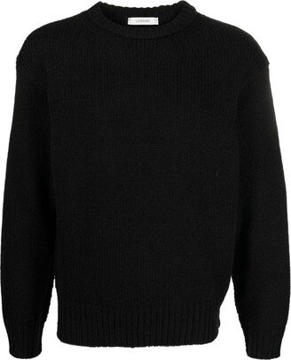 Boxy crew-neck jumper