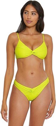 Prima Twist Front Hipster Bottoms (Zesty) Women's Swimwear