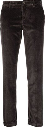 Corduroy Slim-Cut Trousers