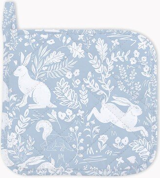 William Morris Forest Life Pot Holder Forest Life Blue