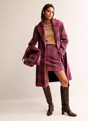 Bristol Wool Check Coat