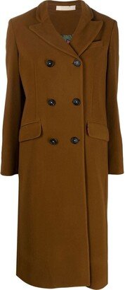 Double-Breasted Virgin-Wool Coat-AI