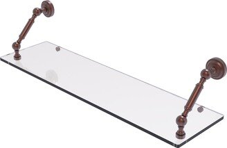 Dottingham Collection 30 Inch Floating Glass Shelf