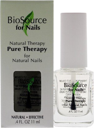 Natural Therapy Pure Therapy by BioSource for Women - 0.4 oz Nail Treatment