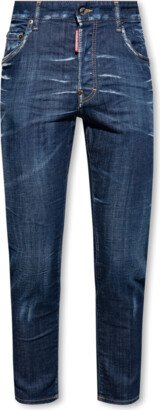 ‘Skater’ Jeans Navy - Blue