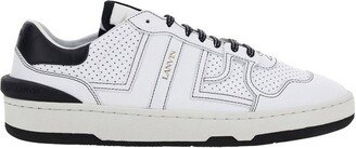 Perforated-Panel Low-Top Sneakers