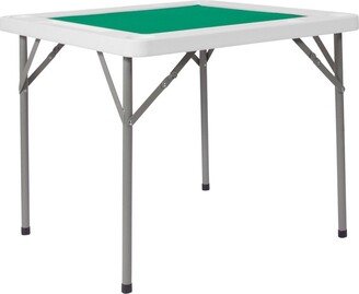 Emma+oliver 34.5 Square 4-Player Folding Card Game Table With Playing Surface And Cup Holders