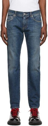 Grey Stretch Slim-Fit Jeans