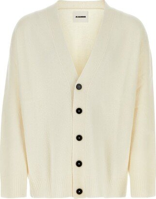 V-Neck Knitted Cardigan-CV