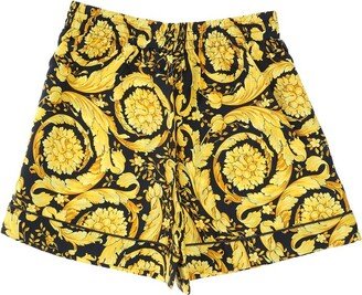 Allover Printed Pajama Shorts