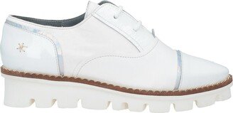 PATRIZIA BONFANTI Lace-up Shoes White