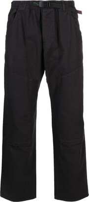 Straight-Leg Cotton Trousers-DX