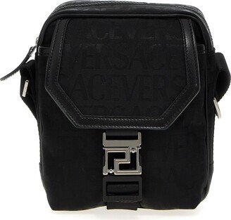 Logo Crossbody Bag-AJ