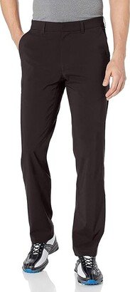 Men's Rocklin Chino Flat Front Pant Ii (Bold Black) Men's Clothing