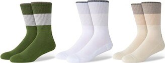 CrocsSocks Stripe Crew 3-Pack