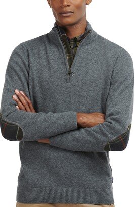 Holden Regular Fit Half Zip Lambswool Sweater