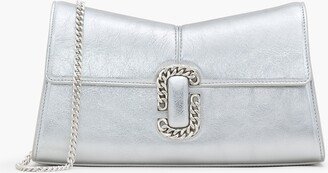 The Metallic St. Marc Convertible Clutch - Silver