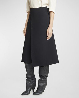 Helen Midi Wrap Skirt