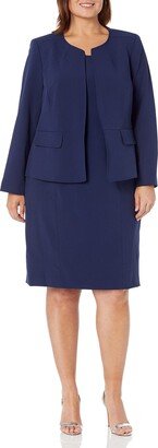 Women's Plus Size Jacket/Dress Suit-AH