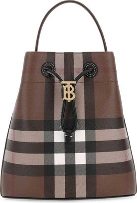 Check Small TB Bucket Bag