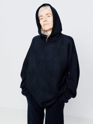 Knitted Cashmere Hoodie