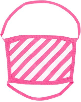 Striped Print Face Mask