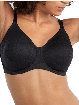 Women' Jacqueline Jacquard Minimizer Bra - 7018 36C Black