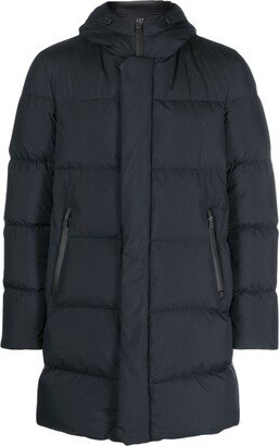 Quilted Hooded Padded Coat