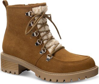 Quiinn Lace-Up Winter Lug Booties, Created for Macy's