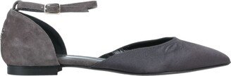 Ballet Flats Steel Grey