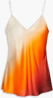 Raine dégradé silk-satin camisole