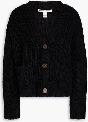 Ribbed-knit cardigan-AA