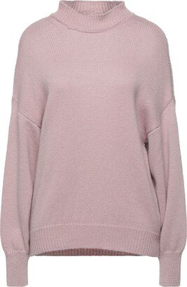 N.O.W. ANDREA ROSATI CASHMERE Turtleneck Blush