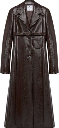 Heritage belted tailored coat