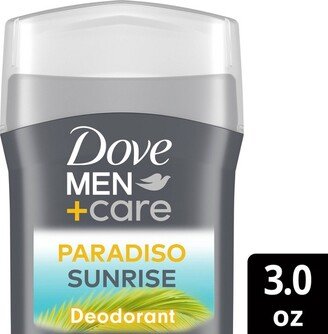 Dove Men+Care 72-Hour Deodorant Stick - Paradiso Sunrise - Tropical & Herb Scent - 3oz