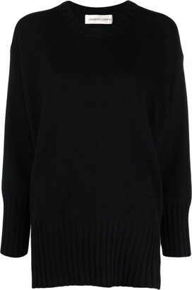 Crew-Neck Virgin Wool-Blend Jumper