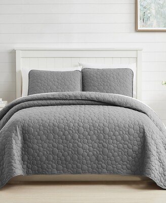 Pebbles 3 Piece Quilt Set, King