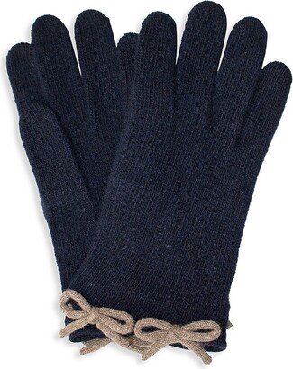 Bow Cashmere Blend Gloves