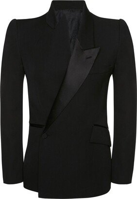 Asymmetric Tuxedo Jacket