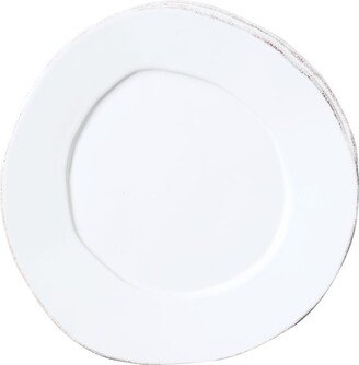 Lastra White Salad Plate