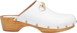 ANAKI Mules & Clogs White