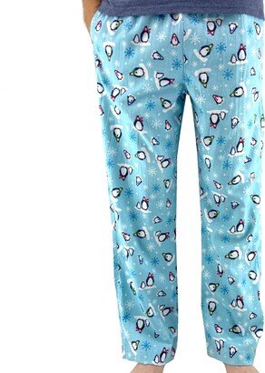 ROCK ATOLL Men's Lightweight Novelty Print Woven Cotton Long Pajama PJ Bottoms (XX-Large